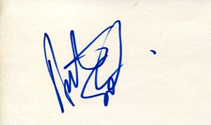Antonio Sabato Jr Bold and the Beautiful Earth 2 Melrose Place Signed Autograph