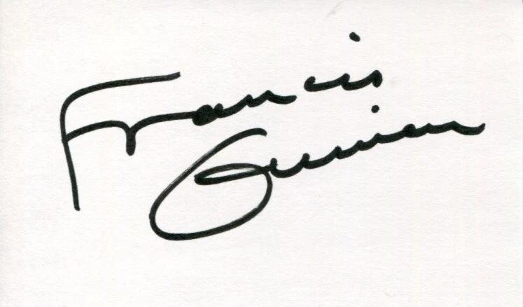 Francis Guinan Constantine Hannibal Last Airbender Star Trek Signed Autograph