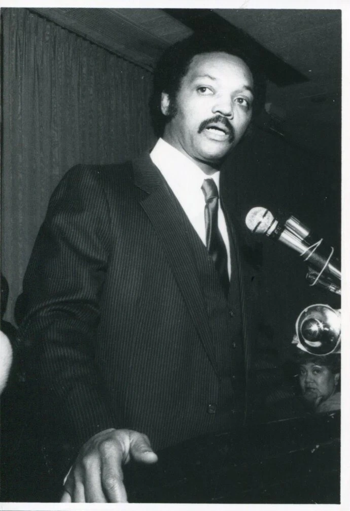 Jesse Jackson Civil Rights Signed Autograph Photo W/ Martin Luther King MLK JSA