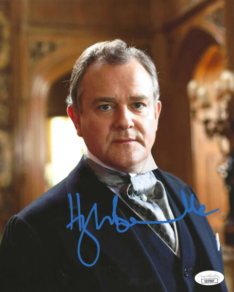 Hugh Bonneville Signed 8x10 Photo w/ JSA COA #CG37067 Downton Abbey