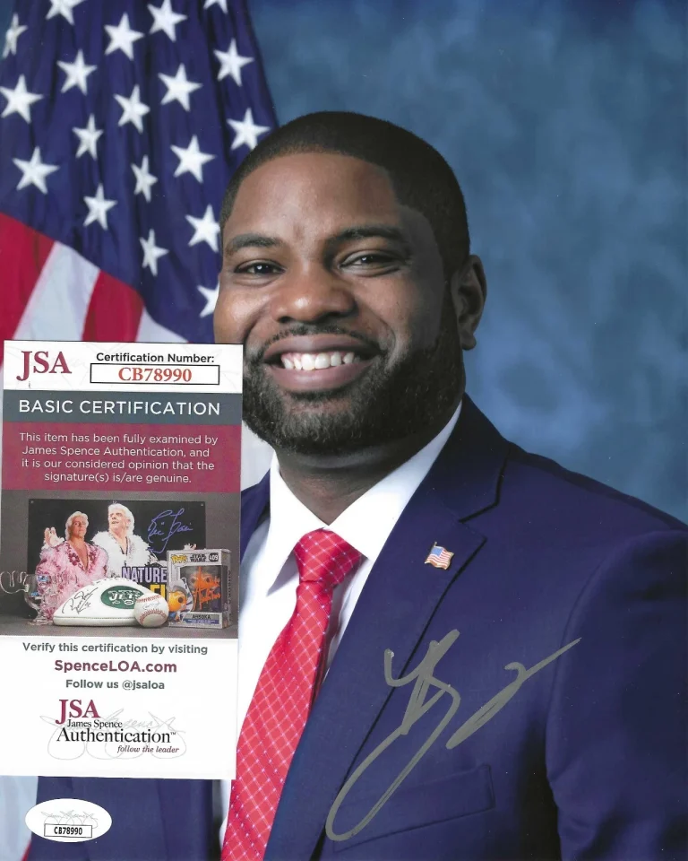Byron Donalds Signed 8x10 Photo w/ JSA COA Florida Congressman Donald Trump 2