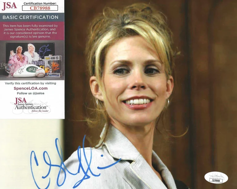 Cheryl Hines Signed 8x10 Photo w/ JSA COA #CB78988 Curb Your Enthusiasm RFK Jr