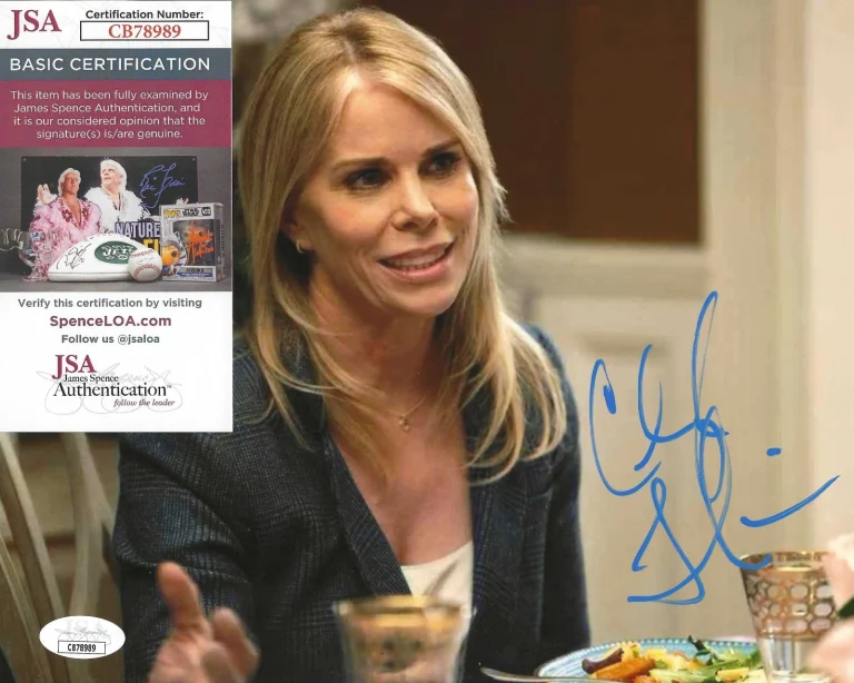Cheryl Hines Signed 8x10 Photo w/ JSA COA #CB78989 Curb Your Enthusiasm RFK Jr