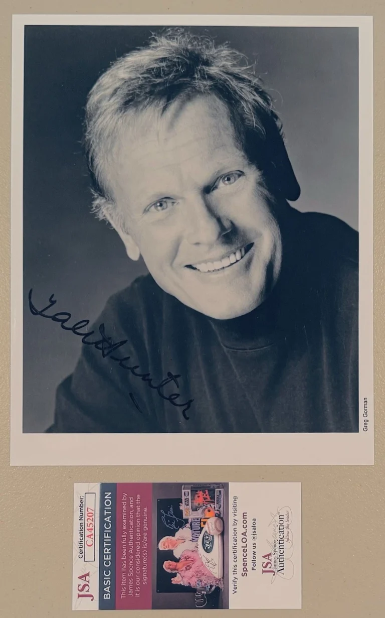 Tab Hunter Signed Autographed 8x10 Photo JSA Cert Grease 2 Damn Yankees
