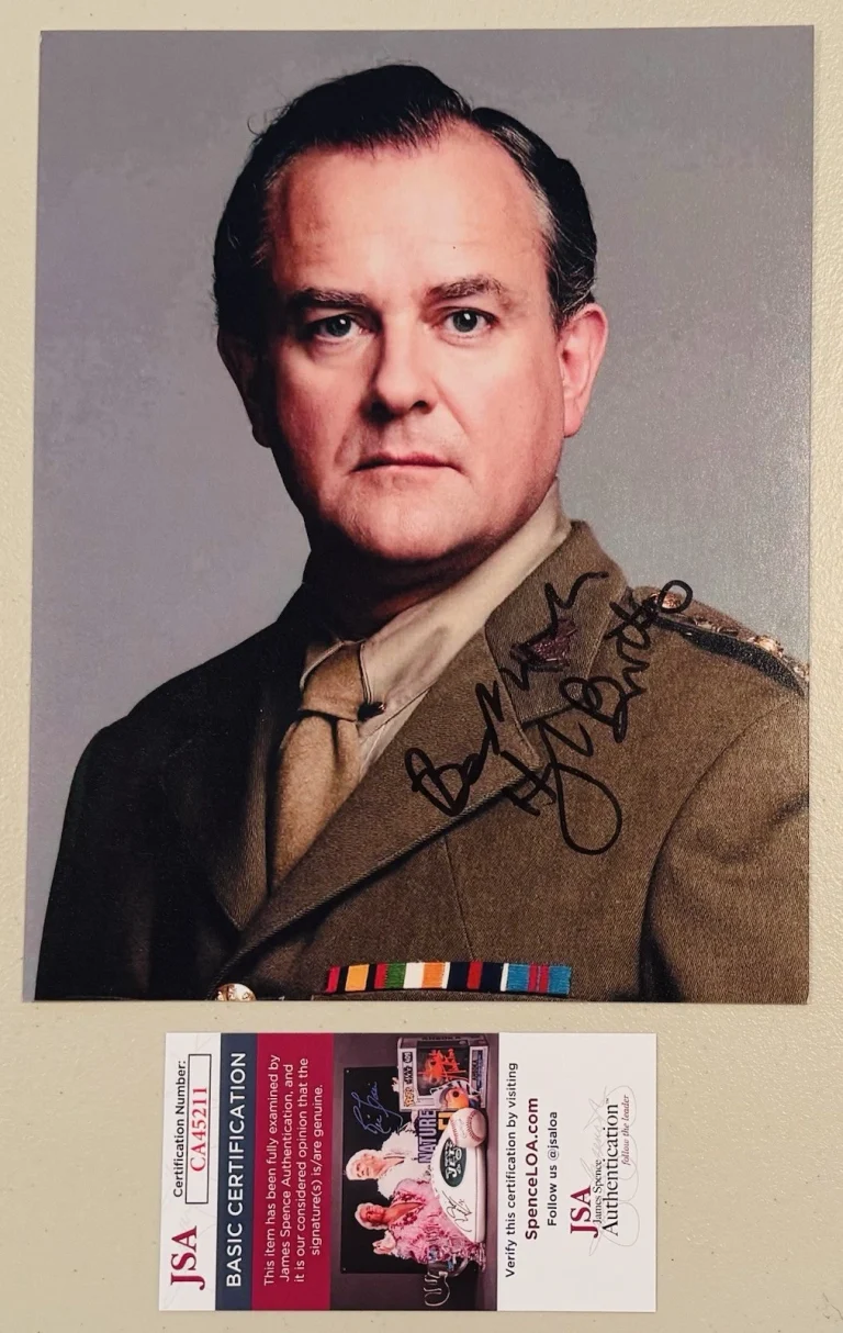 Hugh Bonneville Signed Autographed 8x10 Photo JSA Cert Downton Abbey