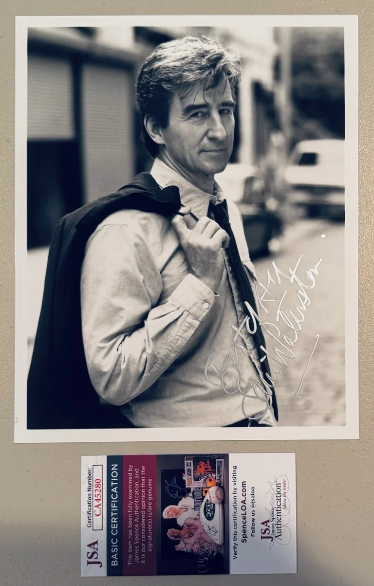 Sam Waterston Signed Autographed 8x10 Photo JSA Cert Law & Order