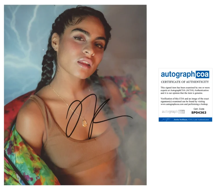 JESSIE REYEZ SIGNED AUTOGRAPH YESSIE 8x10 PHOTO w/EXACT VIDEO PROOF & ACOA COA