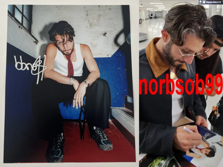 BBNO$ BBNOS SIGNED AUTOGRAPH 8x10 PHOTO A YUNG GRAVY w/EXACT PROOF & COA