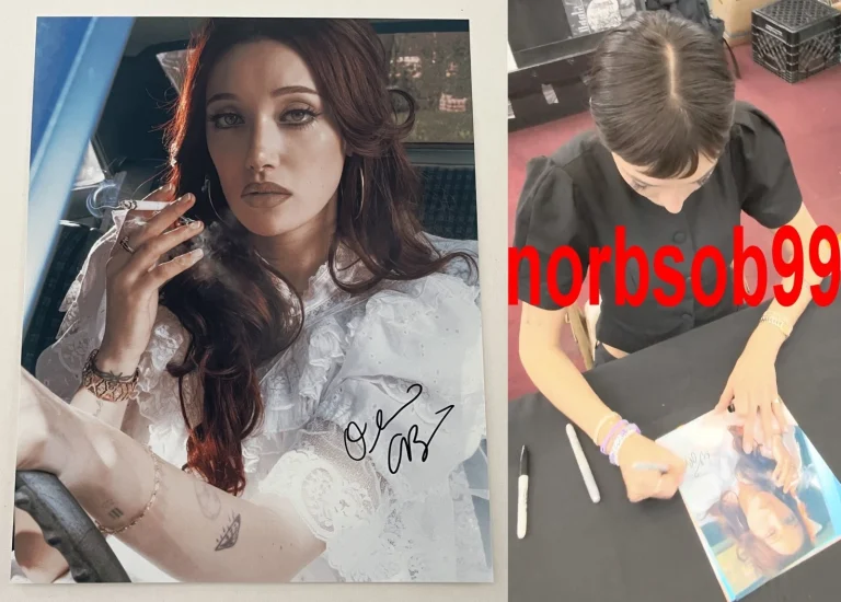 OLIVIA O'BRIEN SEXY SIGNED AUTOGRAPH PIXIE 8x10 PHOTO B w/EXACT PROOF