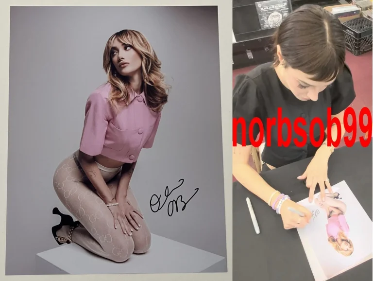 OLIVIA O'BRIEN SEXY SIGNED AUTOGRAPH PIXIE 8x10 PHOTO E w/EXACT PROOF