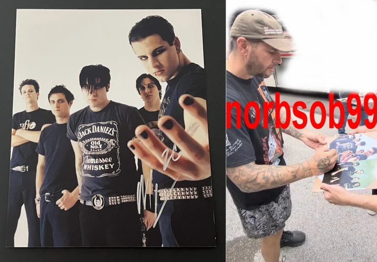 M SHADOWS MATT SIGNED AUTOGRAPH AVENGED SEVENFOLD A7X 8x10 PHOTO B w/EXACT PROOF