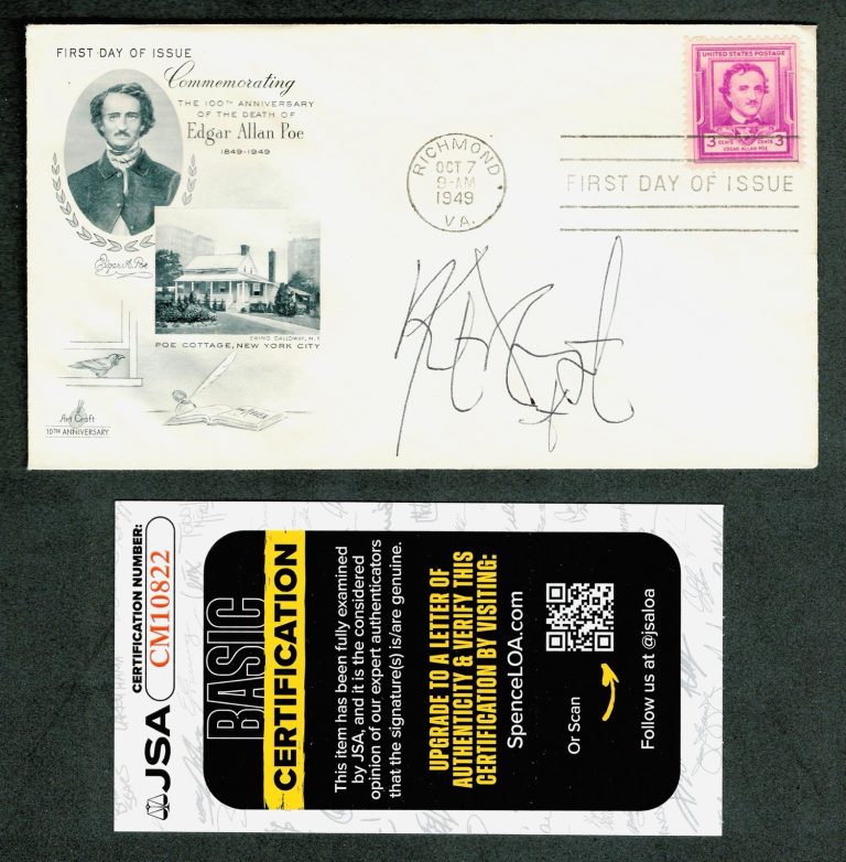 Kurt Vonnegut Signed Autographed First Day Cover JSA Slaughterhouse-Five 2