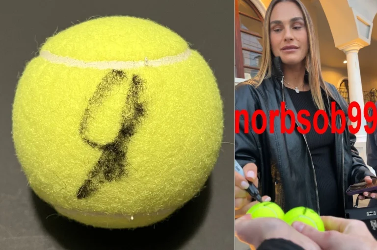 ARYNA SABALENKA SIGNED AUTOGRAPH PENN TENNIS BALL w/EXACT VIDEO PROOF & COA