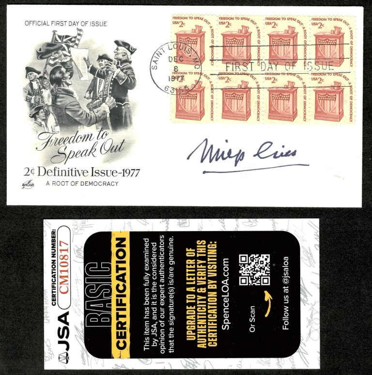 Miep Gies Signed Autographed First Day Cover JSA Cert Hid Anne Frank 3