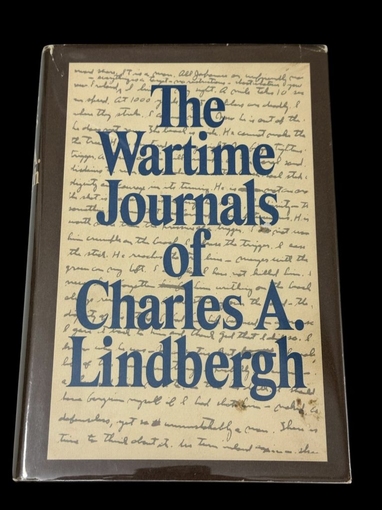 Charles A. Lindbergh Spirit of St. Louis Aviator MOH Signed Autograph Book