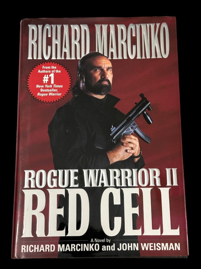 Richard Dick Marcinko US Navy Seal Team 6 Founder Red Cell Signed Autograph Book