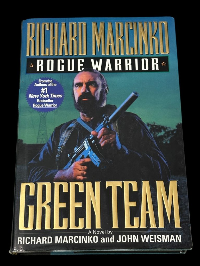 Richard Dick Marcinko Navy Seal Team 6 Founder Green Team Signed Autograph Book