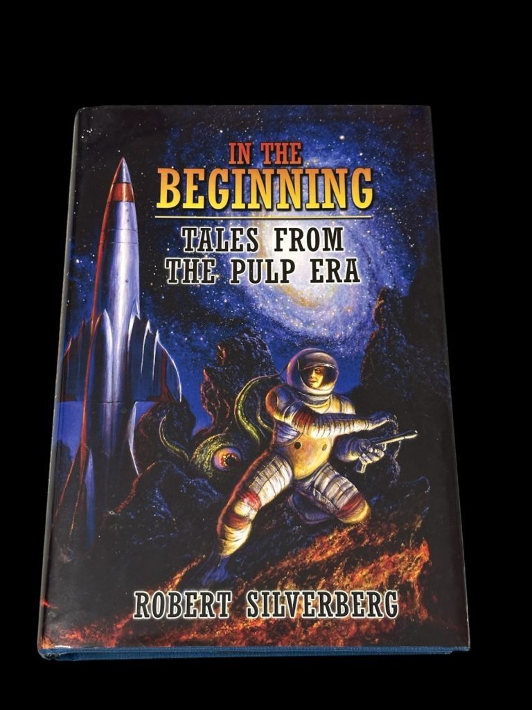 Robert Silverberg In The Beginning Tales From The Pulp Era Signed Autograph Book