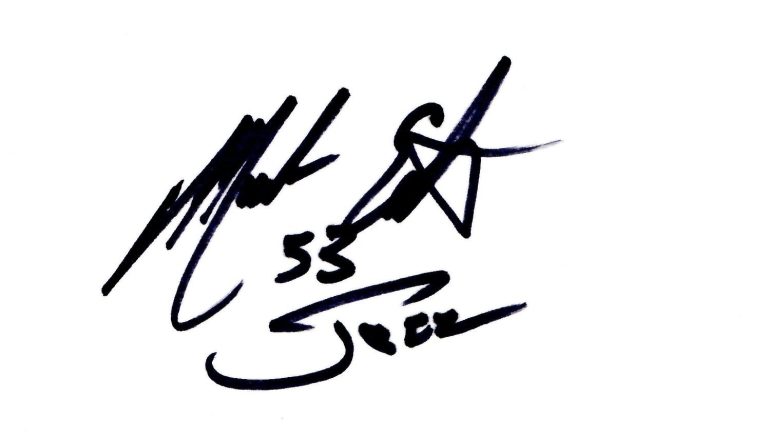Mark Eaton UCLA Bruins Utah Jazz Signed Autograph
