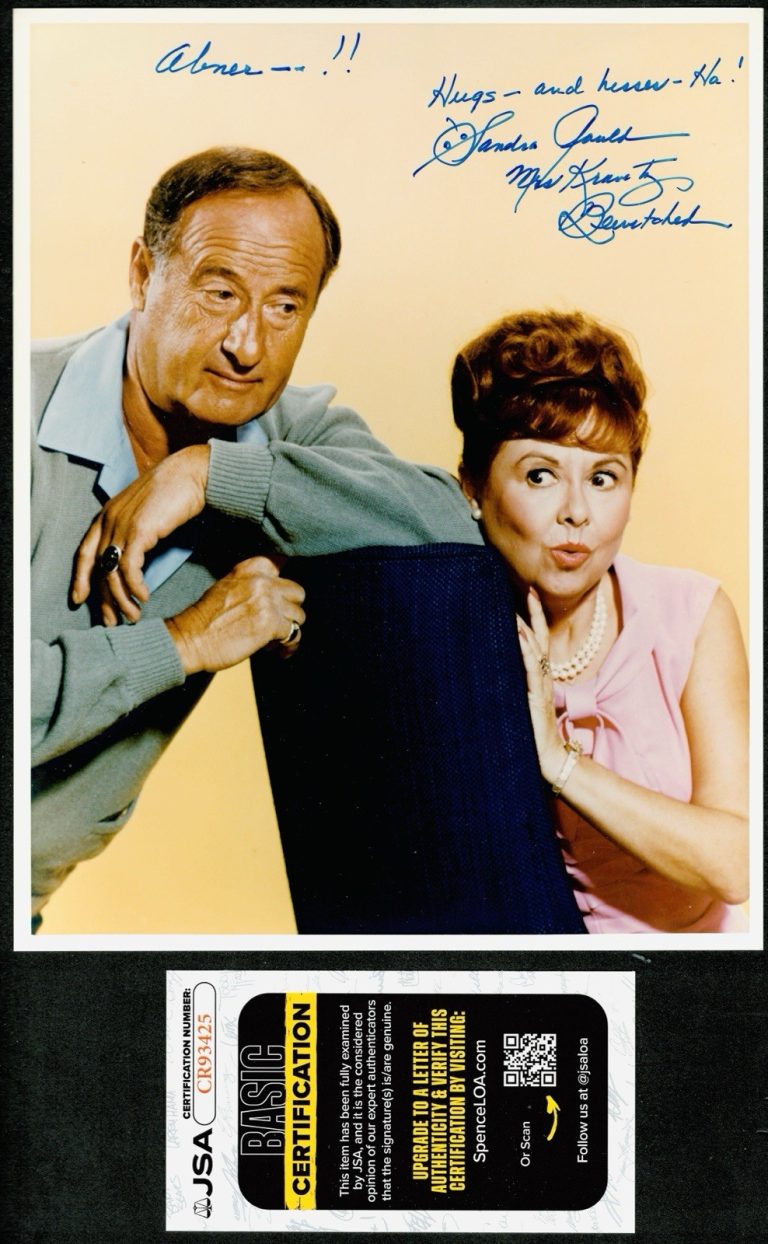 Sandra Gould Signed Autographed Bewitched 8x10 Photo W/ Inscriptions JSA Cert 2
