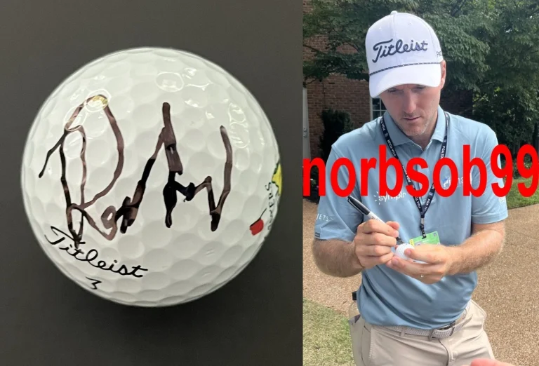 RUSSELL HENLEY SIGNED AUTOGRAPH TITLEIST MASTERS GOLF BALL w/EXACT PROOF & COA