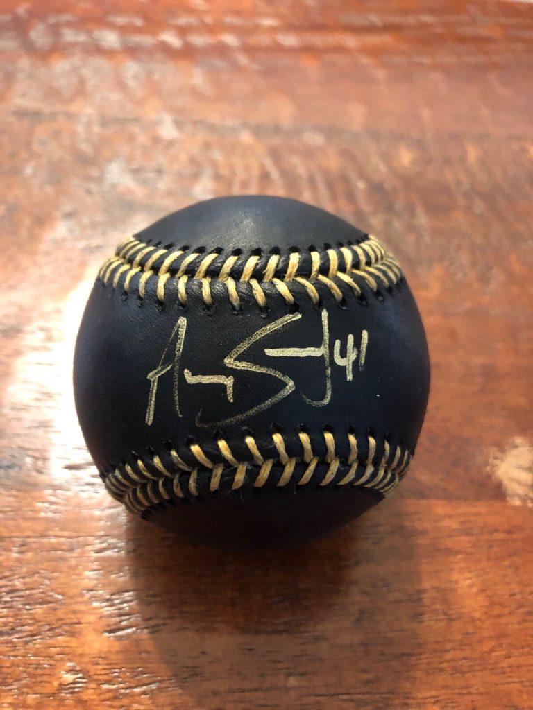 Aaron Sanchez Signed Black Official Major League Baseball PSA DNA Coa Astros