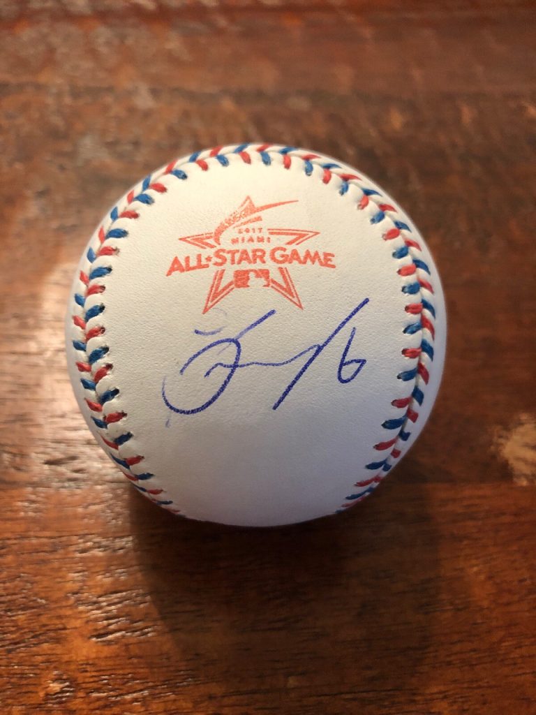 Jonathan Schoop Signed 2017 All Star Baseball PSA DNA Coa Minnesota Twins