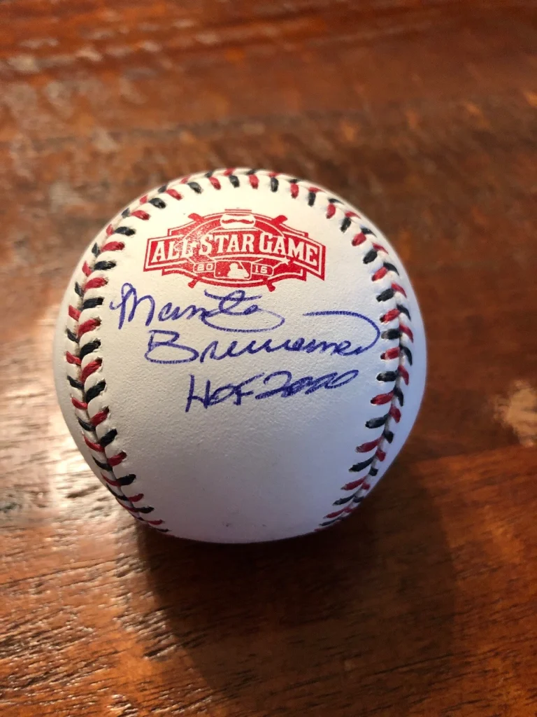 Marty Brennaman Signed 2015 All Star Baseball PSA DNA Coa Cincinnati Reds