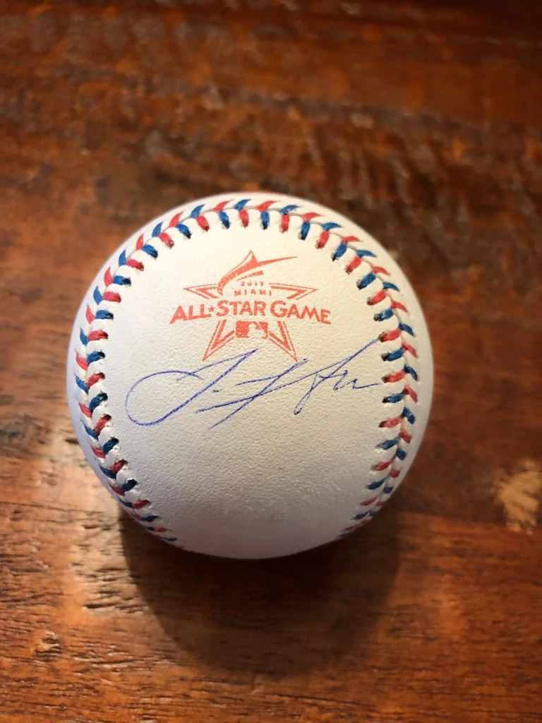 Jake Lamb Signed 2017 All Star Baseball PSA DNA Coa Arizona Diamondbacks