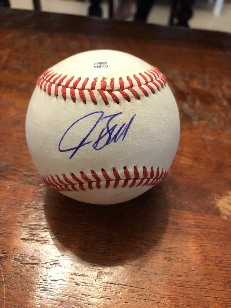 Josh Bell Pre Rookie Signed Baseball PSA DNA Coa Pittsburgh Pirates Auto
