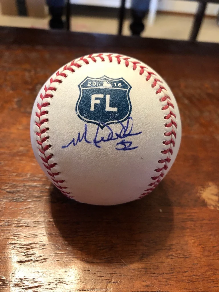 Michael Wacha Signed Official Major League Baseball PSA DNA Coa Cardinals