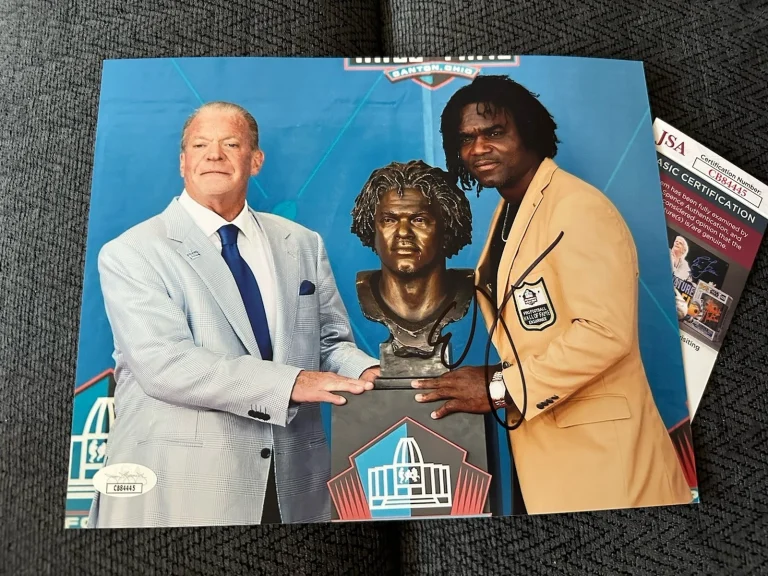 Edgerrin James Signed Miami Hurricanes 8 X 10 Photo JSA Authentication COA Colts