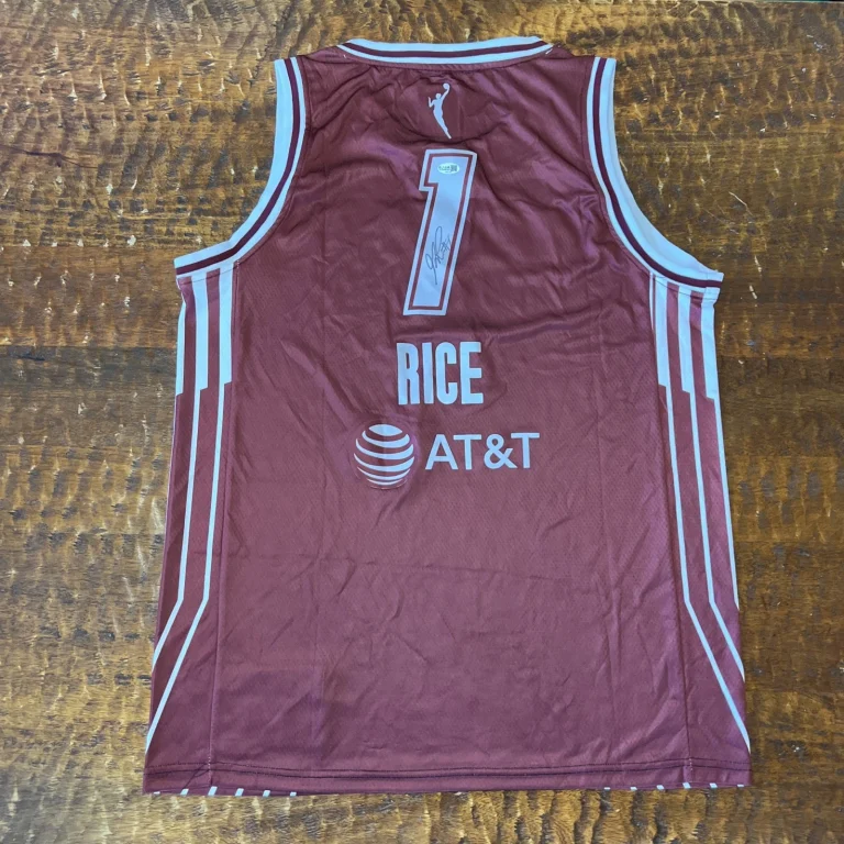 Kiki Rice Signed Toronto Tempo Jersey JSA Coa Autographed WNBA