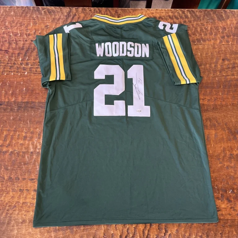 Charles Woodson Signed Green Bay Packers Jersey JSA Coa Autographed