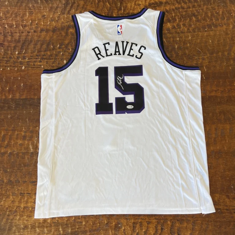 Austin Reaves Signed Los Angeles Lakers Jersey JSA Coa Autographed