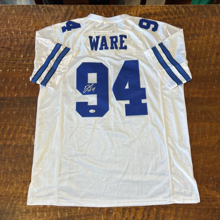 DeMarcus Ware Signed Dallas Cowboys Jersey JSA Coa Autographed