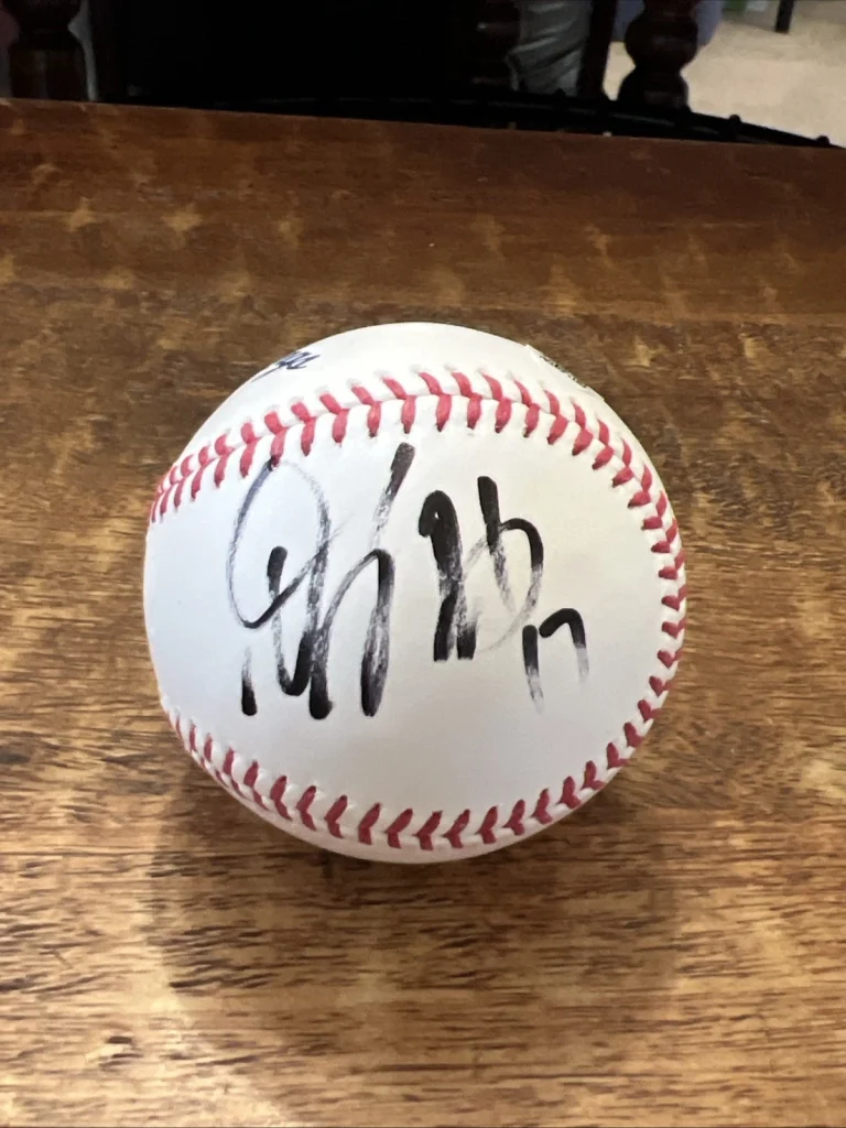 Davante Adams Signed Hall Of Fame Baseball JSA Coa Autographed Rams