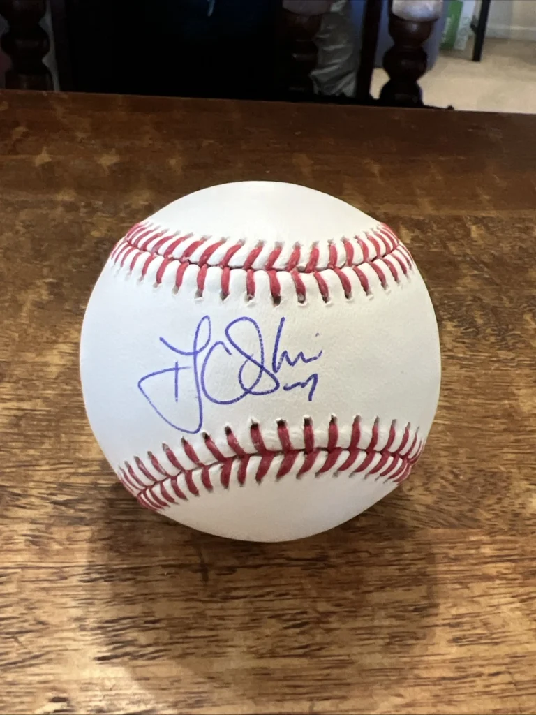 TJ Oshie Signed Baseball JSA Coa Autographed Capitals Blues