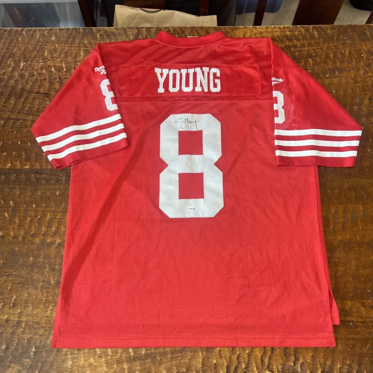 Steve Young Signed San Francisco 49ers Jersey JSA Coa Autographed