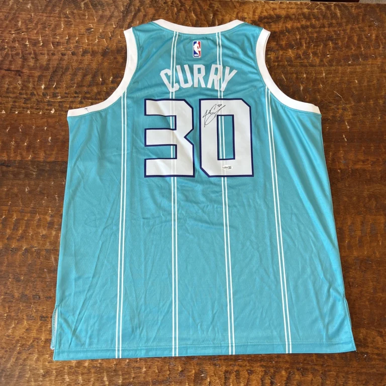 Seth Curry Signed Charlotte Hornets Jersey JSA Coa Autographed