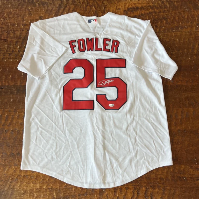 Dexter Fowler Signed St Louis Cardinals Jersey JSA Coa Autographed