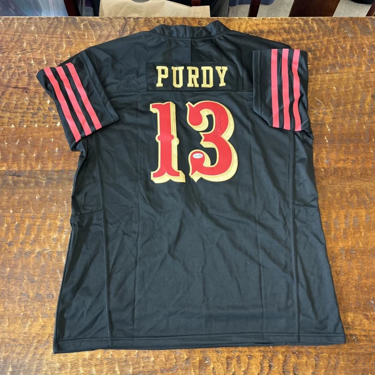 Brock Purdy Signed San Francisco 49ers Jersey JSA Coa Autographed