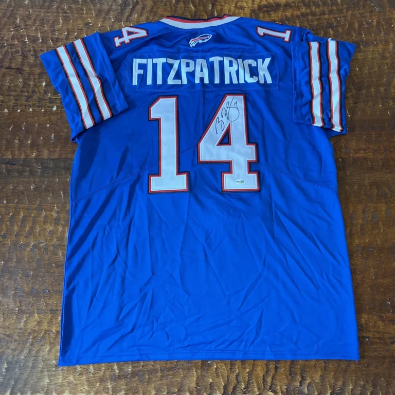 Ryan Fitzpatrick Signed Buffalo Bills Jersey JSA Coa Autographed