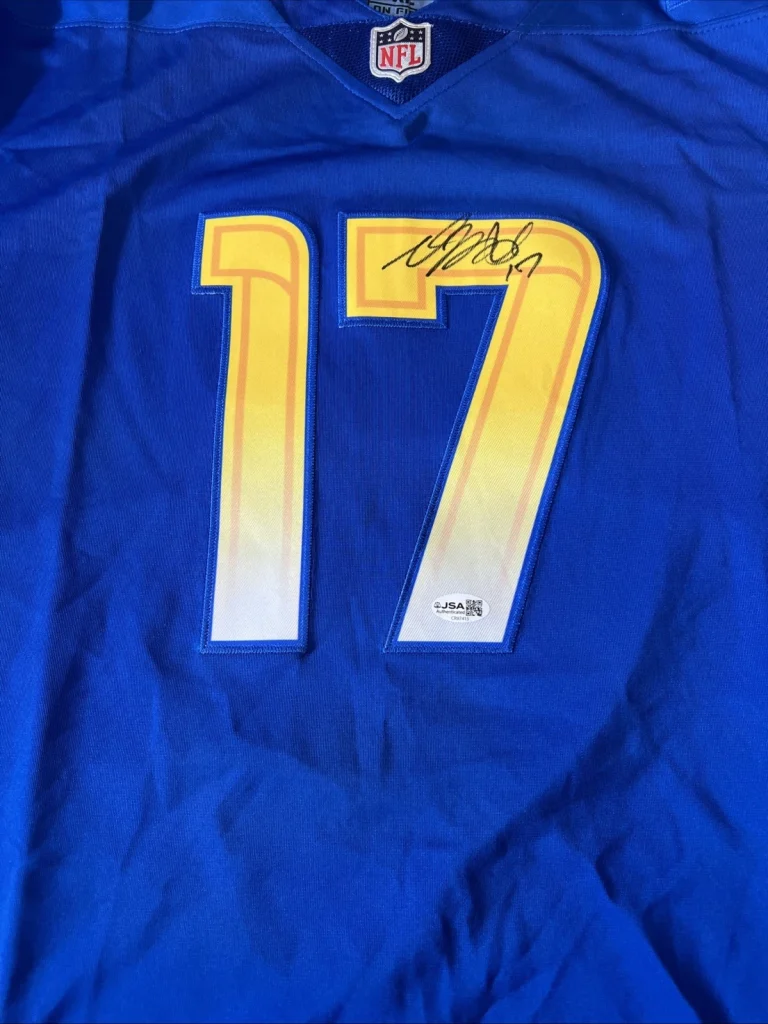 Davante Adams Signed Los Angeles Rams Jersey JSA Coa Autographed