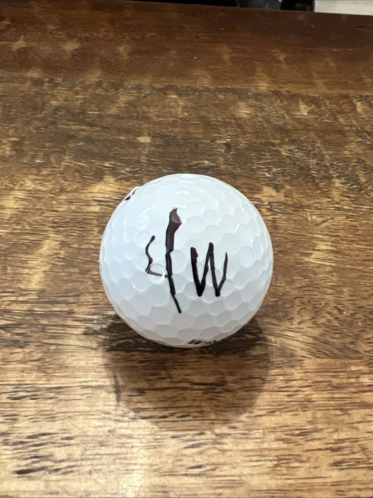 Jack Wagner Signed Golf Ball JSA Coa Autographed General Hospital