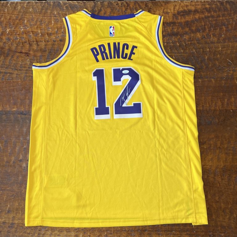 Taurean Prince Signed Los Angeles Lakers Jersey JSA Coa Autographed