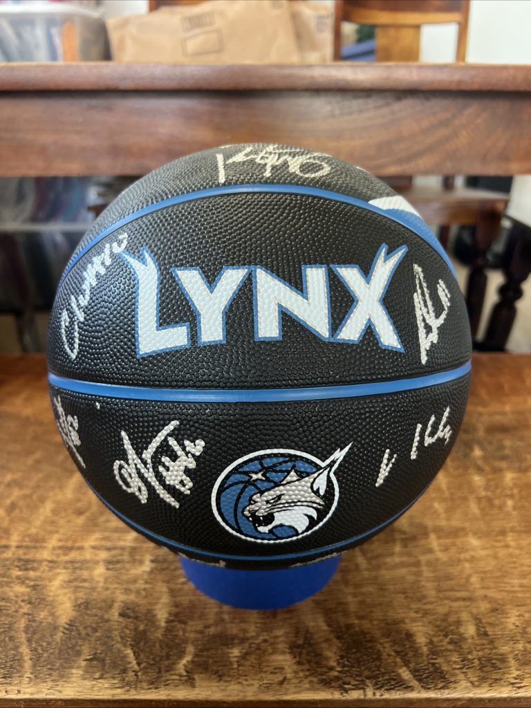 2026 Minnesota Lynx Team Signed Basketball JSA Coa Olivia Miles Napheesa Collier