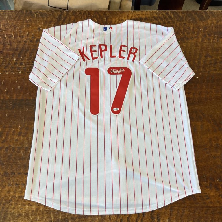 Max Kepler Signed Philadelphia Phillies Jersey JSA Coa Autographed