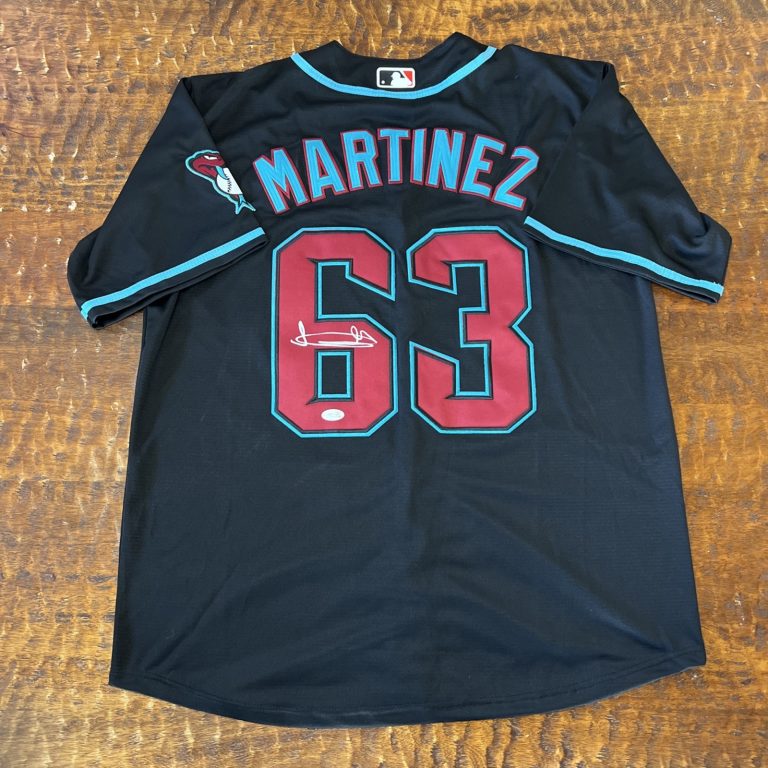 Justin Martinez Signed Arizona Diamondbacks Jersey JSA Coa Autographed