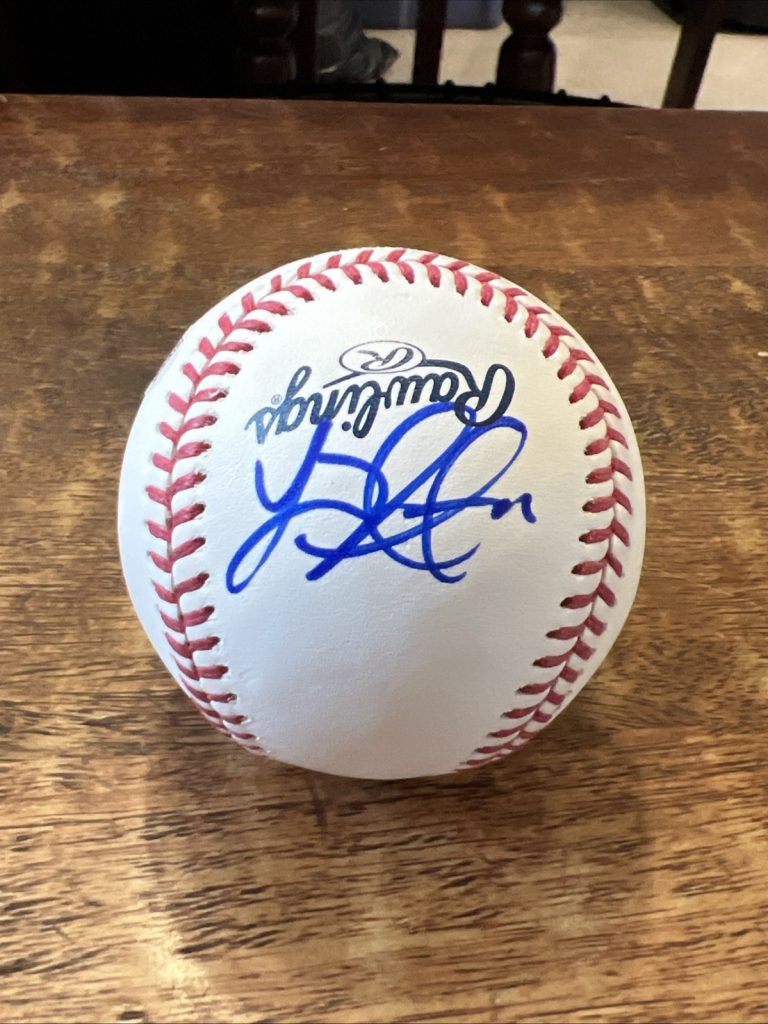 Lars Nootbaar Signed Major League Baseball JSA Coa Diamondbacks Autographed